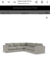 Corner sofa modular for sale  OLDHAM