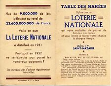 Table marees 1952 d'occasion  Toulon-