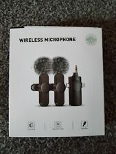 Dual wireless microphone for sale  HULL