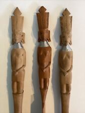 Vintage african wooden for sale  Macomb