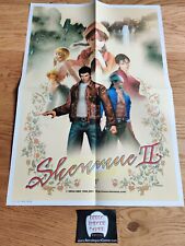 Pôster Super Raro Vintage Shenmue 2 Sega Dreamcast Japão Ryo Shenhua Ren Joy ps5 comprar usado  Enviando para Brazil