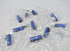 Lot of 10 Mini Flashlights Branded Blue Keychain Outdoor Light Up Shine for sale  Shipping to South Africa