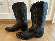 Lucchese black leather for sale  Chestnut Hill