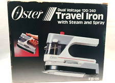 Usado, Mini hierro en aerosol de viaje Oster de colección doble voltaje 120/240 caja original blanca segunda mano  Embacar hacia Argentina