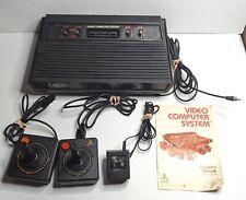 Used, Atari 2600 Console Video Computer System W/ 2 Controllers Manual AC UNTESTED  for sale  Shipping to South Africa