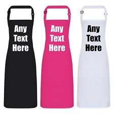 Personalised text apron. for sale  GLASGOW
