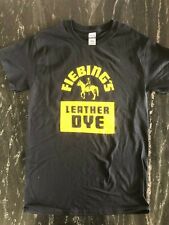 Fiebings Leather Dye screen print on Gildan Heavy Cotton T-shirt for sale  Shipping to South Africa