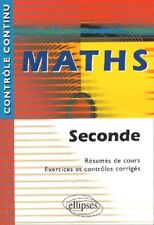 3926253 maths seconde d'occasion  France
