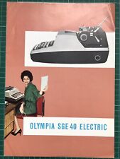 Olympia sge electric for sale  LONDON