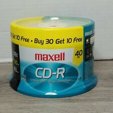 Maxell discs 48x for sale  Caledonia