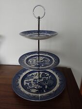 Churchill willow pattern for sale  ELLON