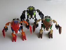 LEGO Bionicle Bohrok 8560 Pahrak, 8561 Nuhvok, 8563 Tahnok for sale  Shipping to South Africa