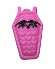 Mochila Monster High G3 Draculaura Day Out boneca caixão rosa com logotipo coração morcego comprar usado  Enviando para Brazil