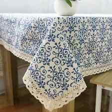 Cotton linen tablecloth d'occasion  Expédié en Belgium