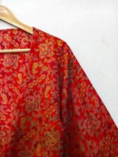 Pura Seda Wrap Top Corbata Blusa Blusas Cortas Vestido Mujer Ropa PSW1446 comprar usado  Enviando para Brazil