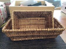 Wicker basket for sale  PEWSEY