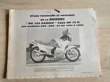 Revue technique SUZUKI RG 125 Gamma, usado segunda mano  Embacar hacia Argentina