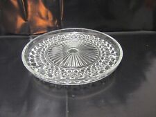 Vintage Small Clear Glass Cake Stand Depression Glass (M) for sale  Shipping to South Africa