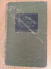 Der grosze Duden, 1929, Pisownia języka niemieckiego i wyrazów obcych  na sprzedaż  PL