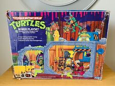 Vintage TMNT Playmates Teenage Mutant Ninja Turtles Sewer Playset 1989 Box Only for sale  Shipping to South Africa