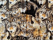 Wolf pack fabric for sale  Escondido