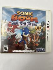 Manual de substituição e estojo para Sonic Boom: Shattered Crystal (3DS, sem disco) comprar usado  Enviando para Brazil
