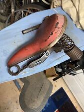 VINTAGE Troxel BICYCLE SADDLE SEAT Old Bike Parts Spring Seat Nose Coil for sale  Shipping to South Africa