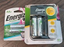 Paquete de baterías de recarga de energizador básico contiene 4 baterías AA-AAA con USB - LEER segunda mano  Embacar hacia Argentina