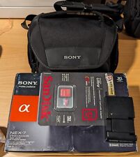Câmera Sony Alpha NEX-7 com Zoom Sony 18-55mm Excelente Estado (Com Extras!) comprar usado  Enviando para Brazil