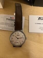 Usado, Mostrador prata Tissot Heritage Petite Seconde corda manual T119.405.16.037.01 comprar usado  Enviando para Brazil