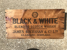 Whisky escocés mezclado blanco y negro James Buchanan vintage Chicago segunda mano  Embacar hacia Argentina