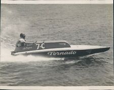 Foto 1948 Les Trafton Tornado Barco Velocidade 7C Jovem Ondas de Água comprar usado  Enviando para Brazil