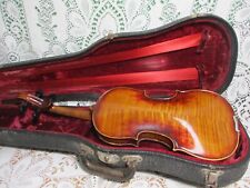 Violino antigo Mittenwald Korbinian Reiger estampado e rotulado 1898 4/4 * Vídeo comprar usado  Enviando para Brazil
