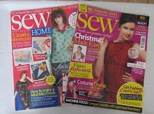 Sew magazines issues for sale  CHESTERFIELD