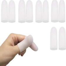 Protetores de dedo em gel tampas de dedo silicone proteção para as pontas dos dedos - Bege comprar usado  Enviando para Brazil