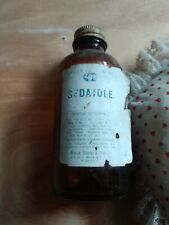 DE COLECCIÓN SEDATOLE Codeína Sharp & Dohme botella de medicina médica MERCK FILADELPHIA PA, usado segunda mano  Embacar hacia Argentina