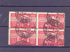 Itália 100 liras laboro Yvert 503 lotes de bloco de 4 selos usados vê fotos, usado comprar usado  Enviando para Brazil