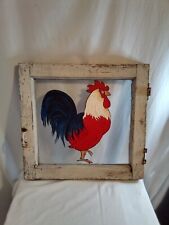 Vintage country rooster for sale  Hudson