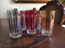 Bicchieri cristallo colorato usato  Cermenate