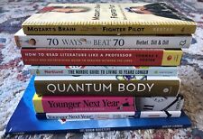 Lote de libros antienvejecimiento Brain Boost Quantum Body Younger Next Year Chopra, usado segunda mano  Embacar hacia Argentina