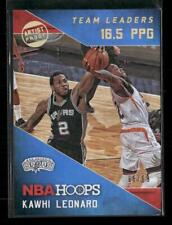 2015-16 Hoops #4 Kawhi Leonard Team Leaders Artist Proof #/99 for sale  Shipping to South Africa