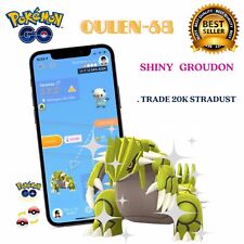 Pokémon Go Shiny Groudon Trade 20kStradust (zarejestrowany) lub dostępny Ptc na sprzedaż  Wysyłka do Poland