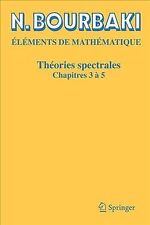 Théories spectrales chapitres d'occasion  Expédié en Belgium