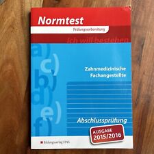 Normtest zahnmedizinische fach gebraucht kaufen  Langenfeld (Rheinland)