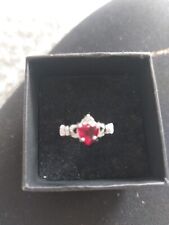 Red claddagh ring for sale  CLEETHORPES