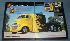 1941 Chevy COE Custom Truck Article "King of the Hill" for sale  Livermore
