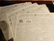 Antique newspapers lancaster for sale  CROOK