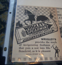 Wrigley spearmint mint for sale  Browning