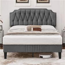 Upholstered platform bed for sale  USA