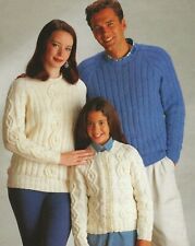 Family aran sweater for sale  SWANLEY